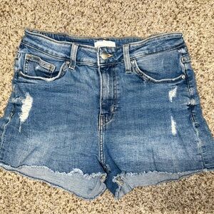 Blue Denim Women's Shorts
